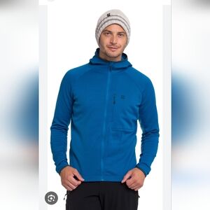 NWOT MEC Polartec Power Stretch Performance,Hooded Zip-Up Jacket